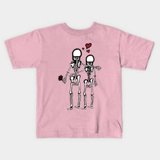 Skeleton Love Kids T-Shirt